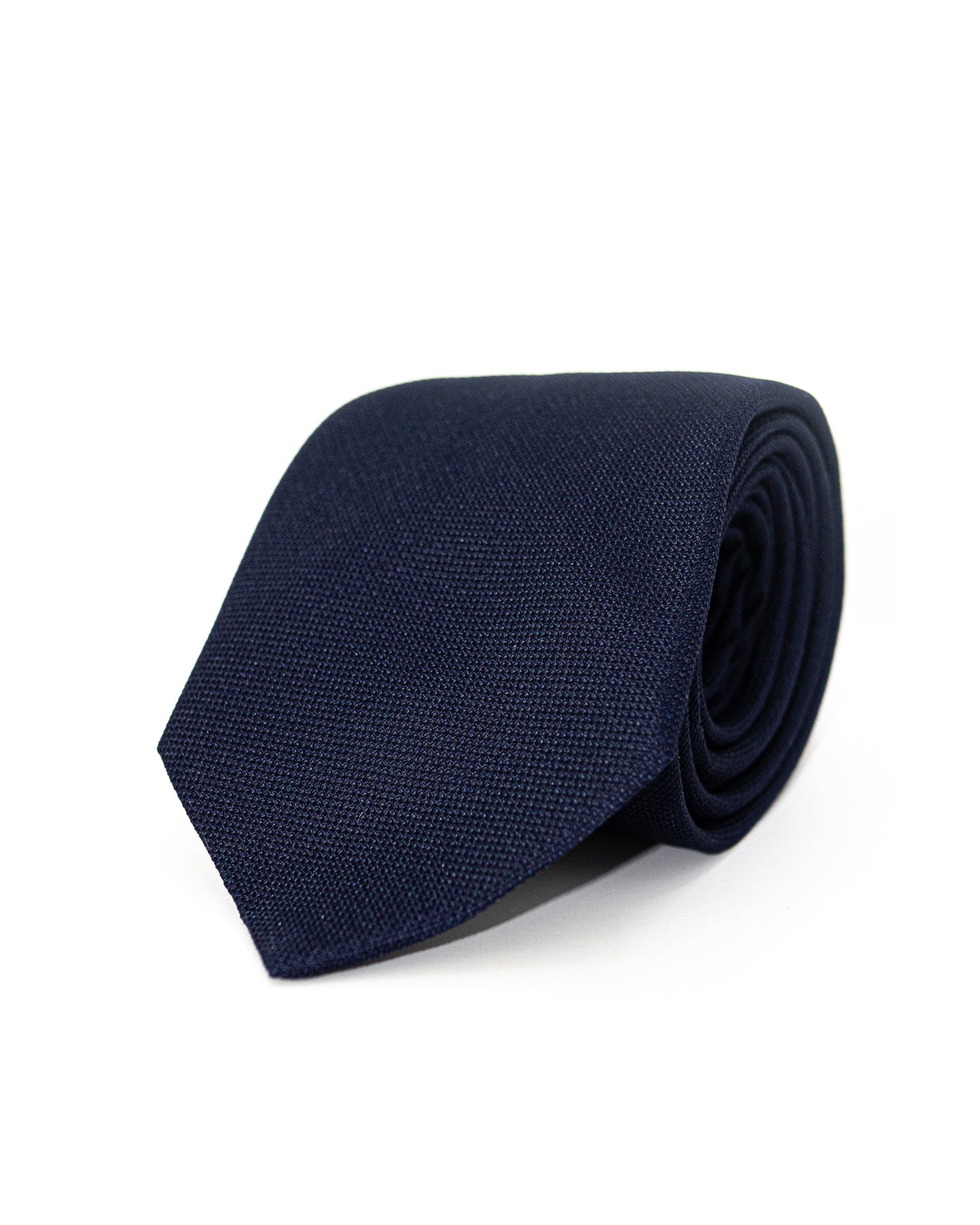 Cravate marine unie