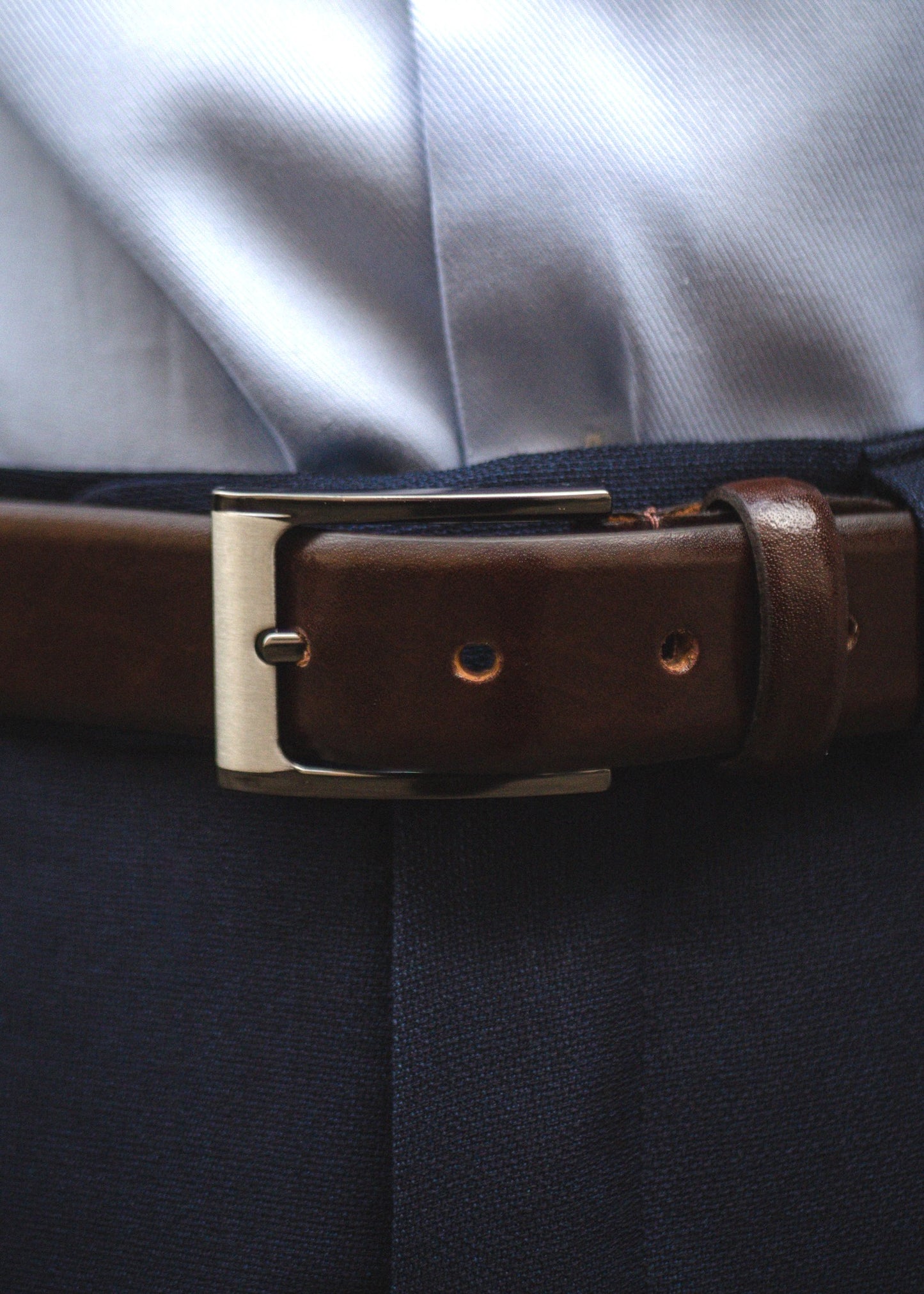Ceinture marron foncé