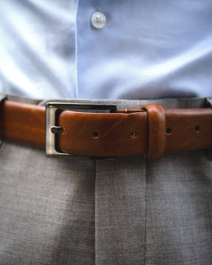 Ceinture marron cognac
