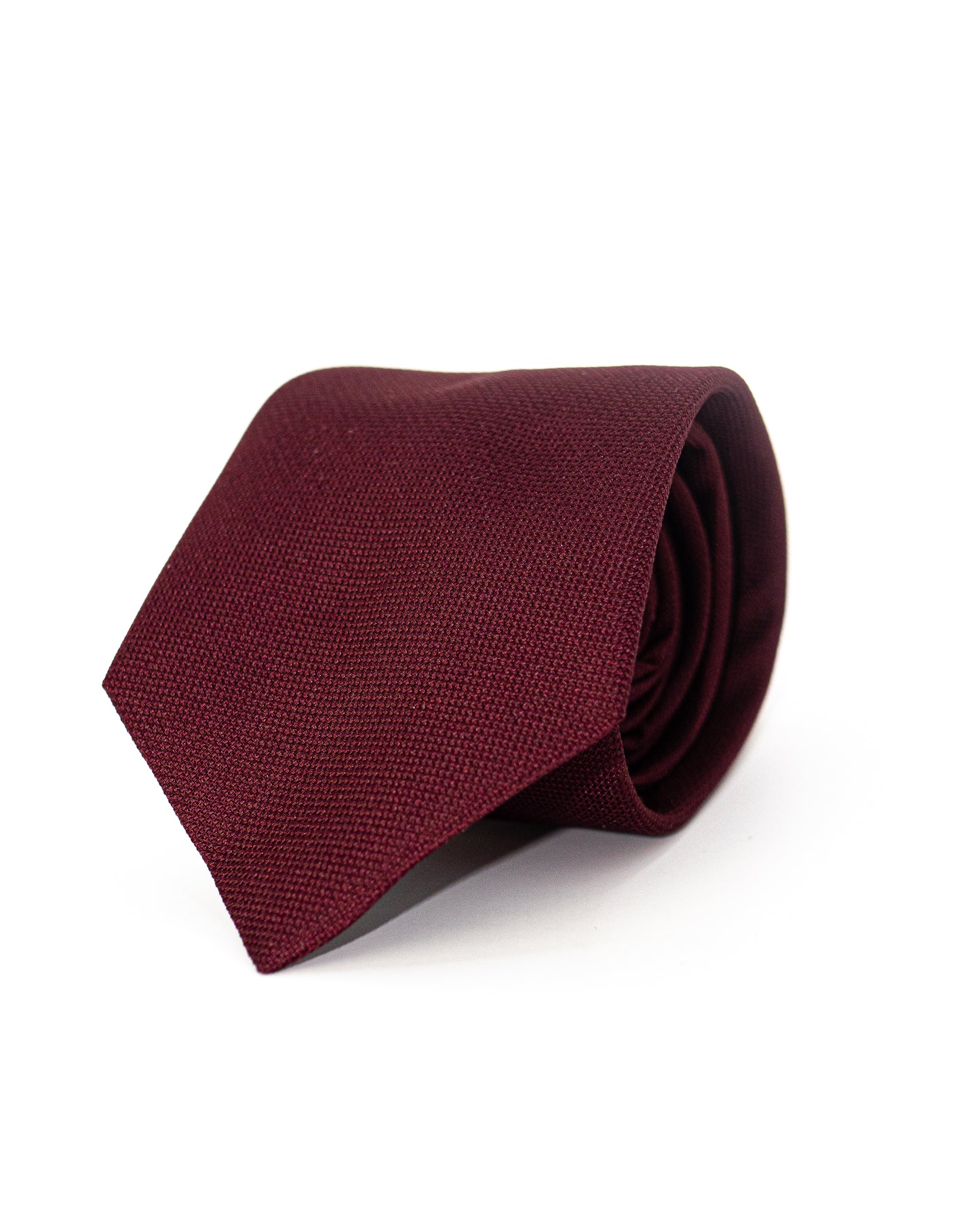Cravate bordeaux unie
